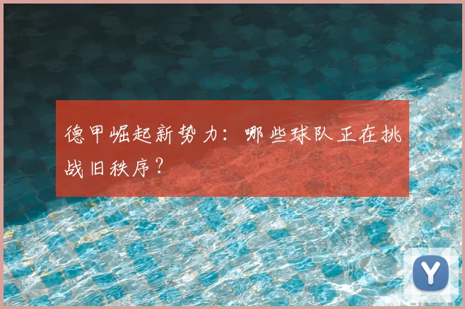 德甲崛起新势力：哪些球队正在挑战旧秩序？