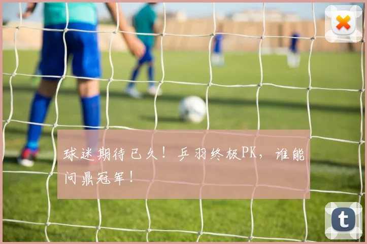 球迷期待已久！乒羽终极PK，谁能问鼎冠军！